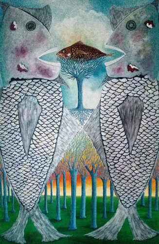 Freak of nature von Antonio Presti, Malerei kaufen auf Singulart