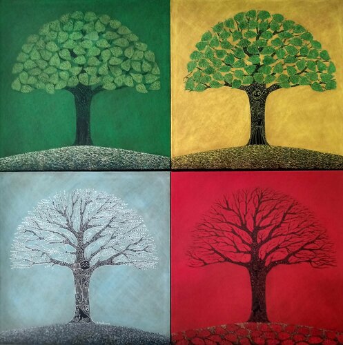 STAGIONI van Antonio Presti, Schilderij te koop op Singulart