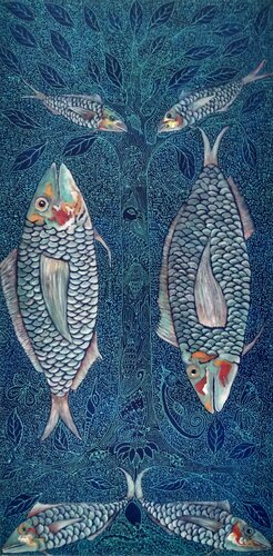 ALBERO FANTASTICO van Antonio Presti, Schilderij te koop op Singulart