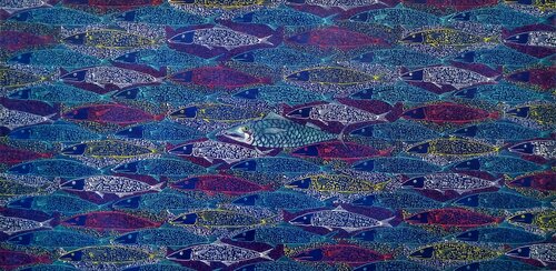 ACCIUGHE van Antonio Presti, Schilderij te koop op Singulart