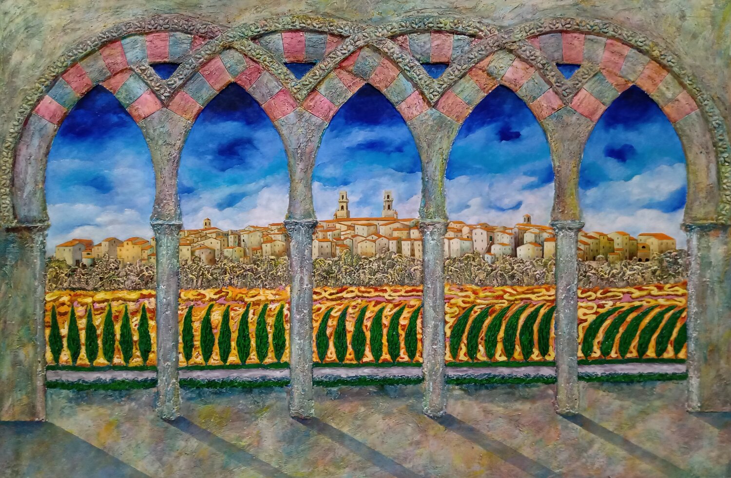 Paesaggio toscano Antonio Presti