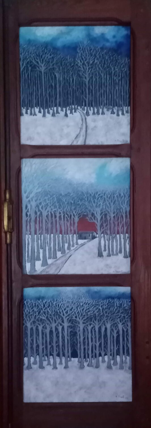 Oltre la finestra : neve Antonio Presti