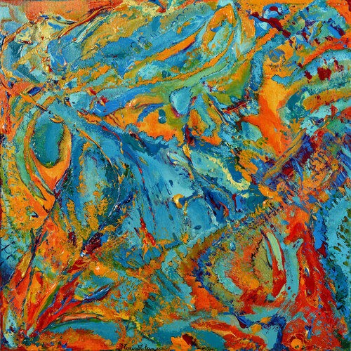 In cammino....Evoluzione di Marisa Milan, Pittura in vendita su Singulart