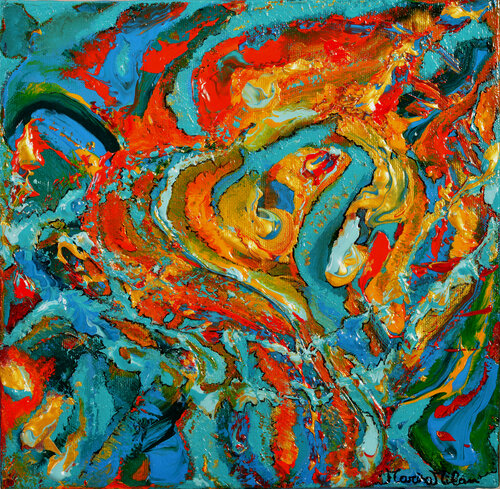 Battito d' anima von Marisa Milan, Malerei kaufen auf Singulart