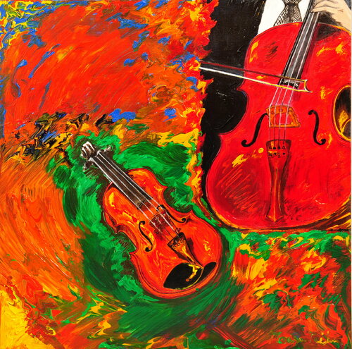 Armonie musicali di Marisa Milan, Pittura in vendita su Singulart