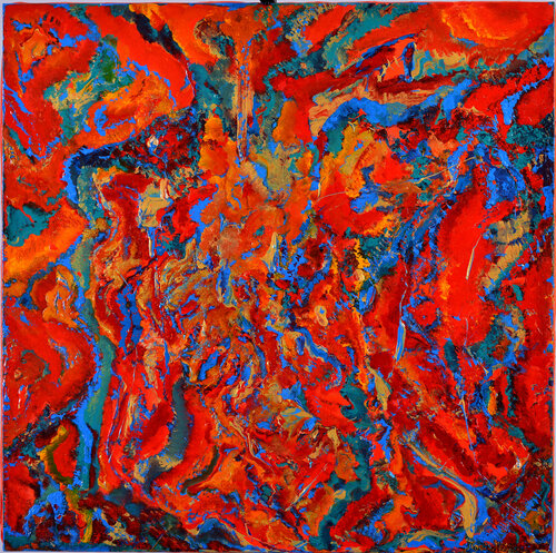 Trionfo nel colore di Marisa Milan, Pittura in vendita su Singulart