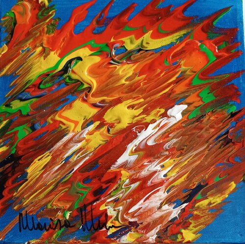 Frammento di Universo by Marisa Milan, Painting for Sale on Singulart