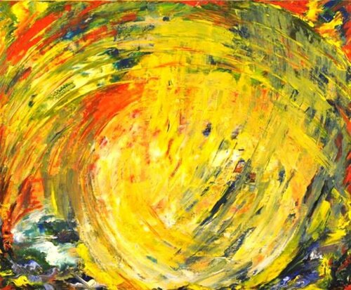 La Cometa par Marisa Milan, Peinture en vente sur Singulart