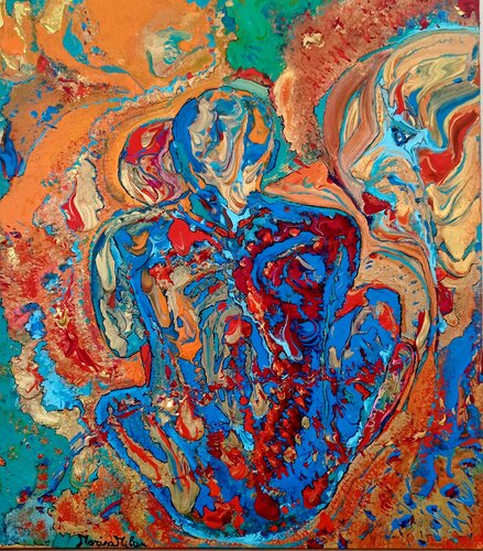 "Traccia" van Marisa Milan, Schilderij te koop op Singulart
