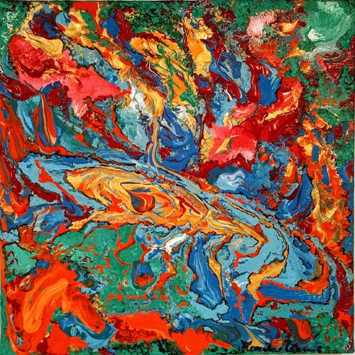 La   Sorgente ..... di Marisa Milan, Pittura in vendita su Singulart