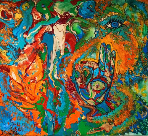 Il Gene di Dio by Marisa Milan, Painting for Sale on Singulart