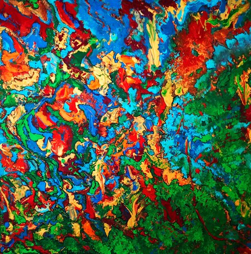 Pentagramma nel colore 4 von Marisa Milan, Malerei kaufen auf Singulart