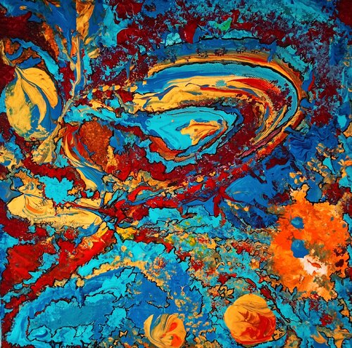 L' Infinito...in noi von Marisa Milan, Malerei kaufen auf Singulart
