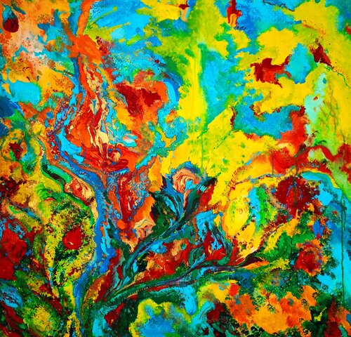 Connessione Spirituale von Marisa Milan, Malerei kaufen auf Singulart