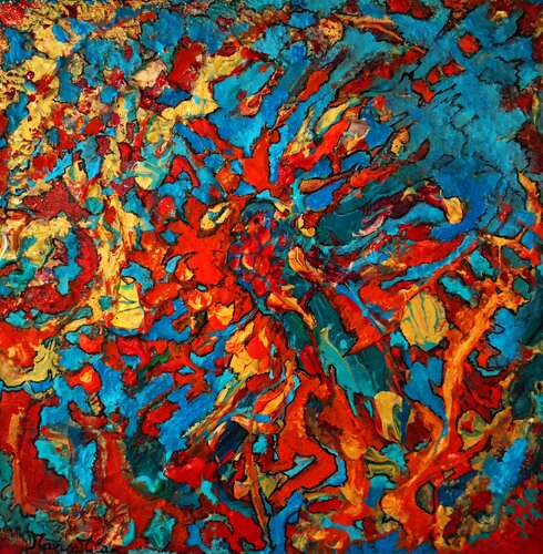 Pettirosso llll di Marisa Milan, Pittura in vendita su Singulart