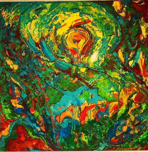 Il nucleo dell' esistenza by Marisa Milan, Painting for Sale on Singulart