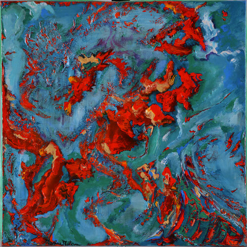 Elemento aria von Marisa Milan, Malerei kaufen auf Singulart