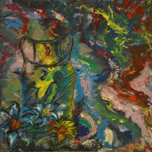 La serenità .....va indossata by Marisa Milan, 회화 for Sale on Singulart