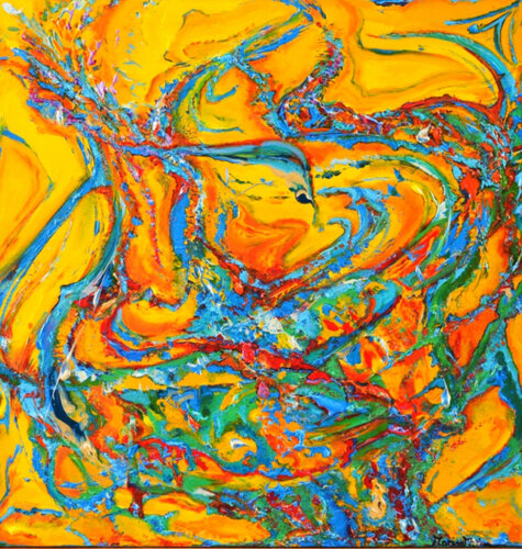 Pensiero stupendo di Marisa Milan, Pittura in vendita su Singulart