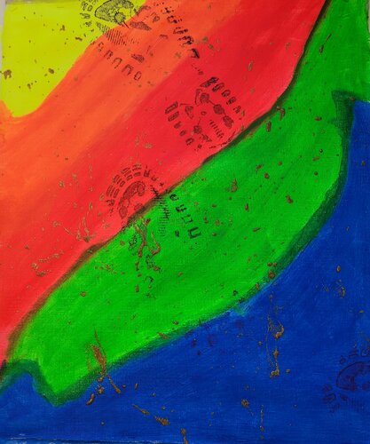 Pride Walk di Krister Björklund, Pittura in vendita su Singulart