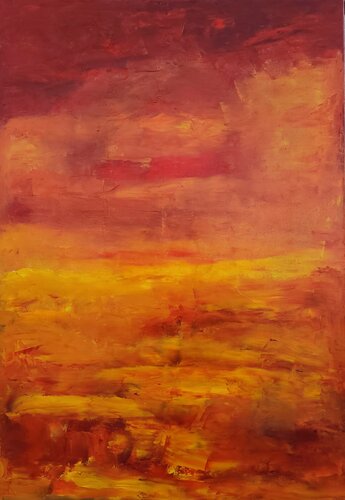Sunset van Krister Björklund, Schilderij te koop op Singulart