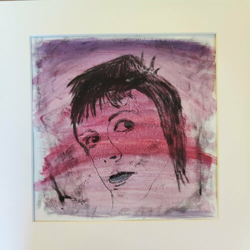 Iggy Pop by Krister Björklund, 종이 for Sale on Singulart