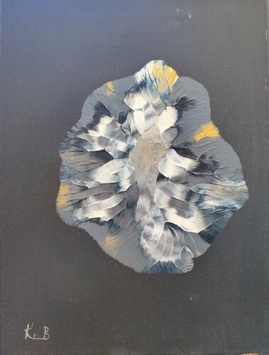 Froozen flower II by Krister Björklund, Painting for Sale on Singulart