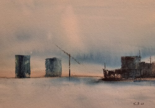 Somewhere in Sweden di Krister Björklund, Pittura in vendita su Singulart