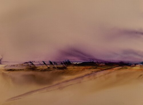 Abstract Landscape No LV di Krister Björklund, Pittura in vendita su Singulart