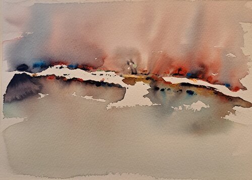 Landscape No LXX par Krister Björklund, Peinture en vente sur Singulart