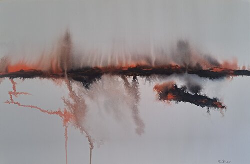 Landscape No 87 di Krister Björklund, Pittura in vendita su Singulart