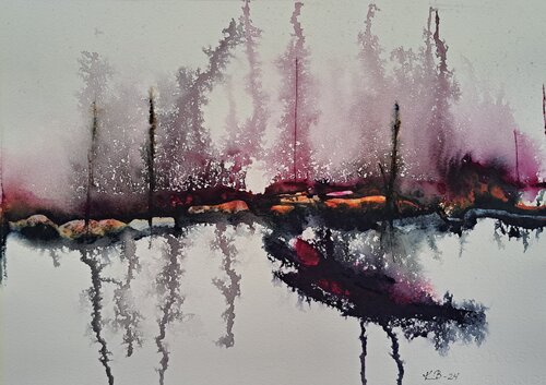 Landscape No 89 von Krister Björklund, Malerei kaufen auf Singulart