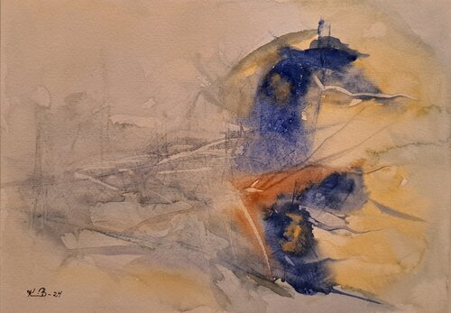 Abstract Landscape van Krister Björklund, Schilderij te koop op Singulart