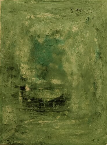 Virida abstracta de Krister Björklund, Pintura a la venta en Singulart