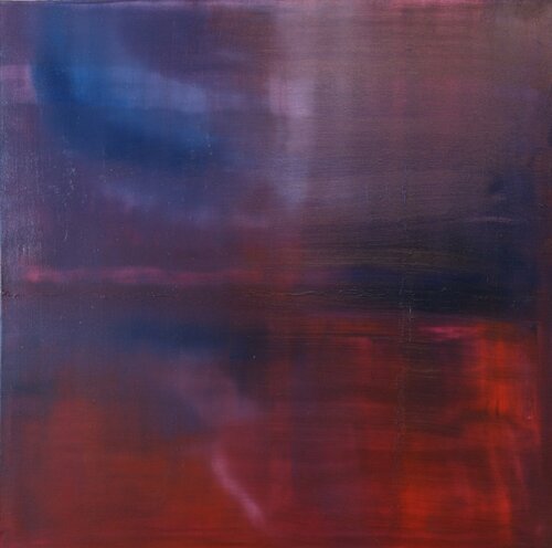 Purple Rain di Krister Björklund, Pittura in vendita su Singulart