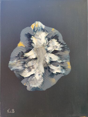 Froozen flower I by Krister Björklund, Painting for Sale on Singulart