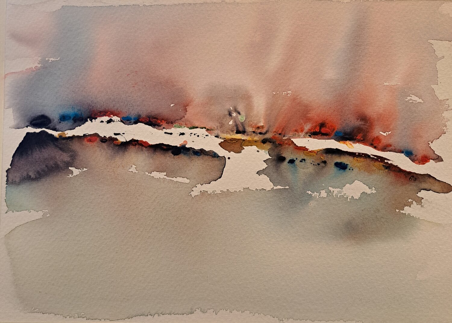 Landscape No LXX Krister Björklund Originalgemälde zu verkaufen