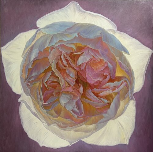 Peony dawn van Elena Podmarkova, Schilderij te koop op Singulart