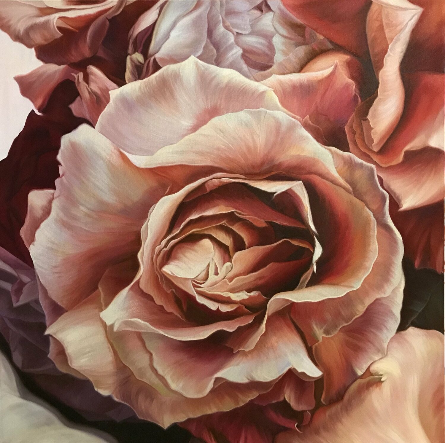 Brown roses Elena Podmarkova