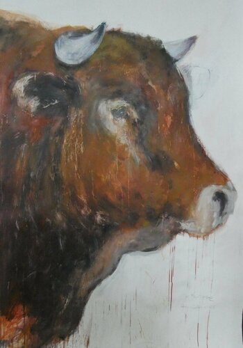 retratos ilustres n º 28 by juan angel saiz manrique, Work on Paper for Sale on Singulart