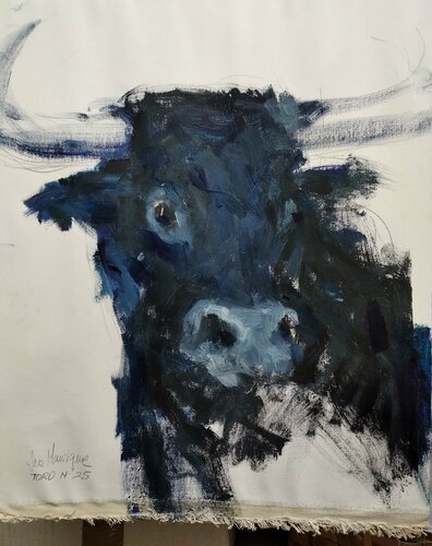 toro n 25 von juan angel saiz manrique, Malerei kaufen auf Singulart