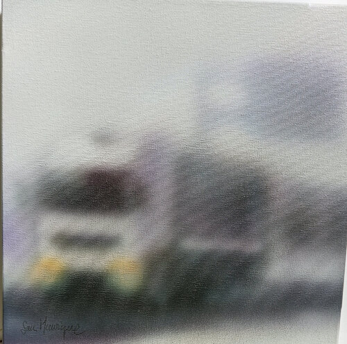 metrópolis nº 53 di juan angel saiz manrique, Pittura in vendita su Singulart