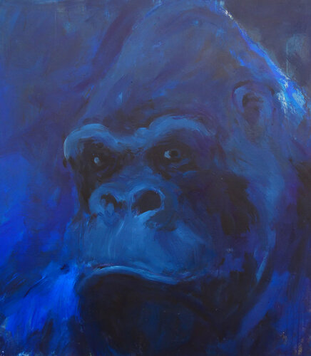 retratos ilustres nº 55 van juan angel saiz manrique, Schilderij te koop op Singulart