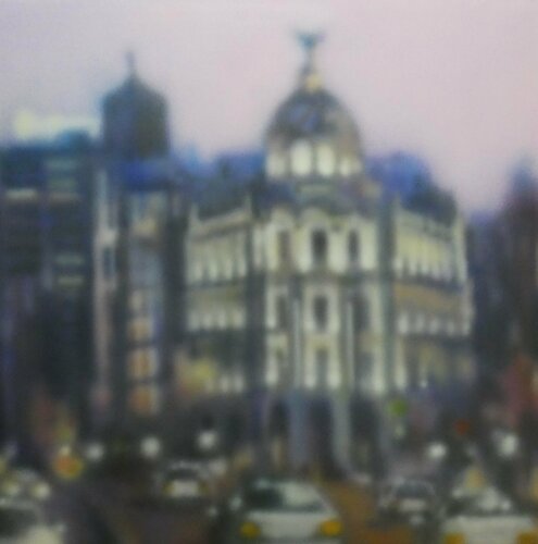 metropolis nº 1 di juan angel saiz manrique, Pittura in vendita su Singulart