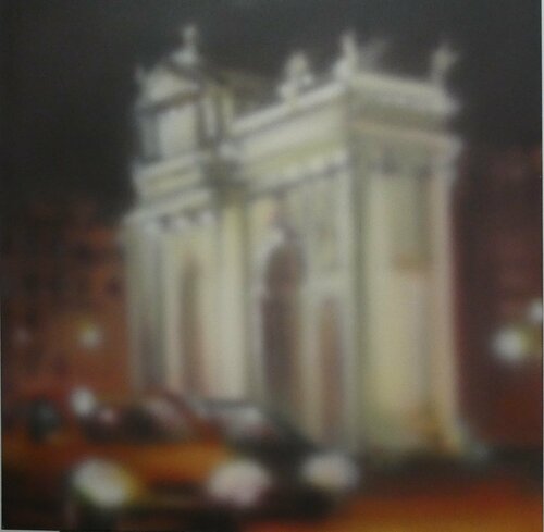 metropolis nº 24 van juan angel saiz manrique, Schilderij te koop op Singulart