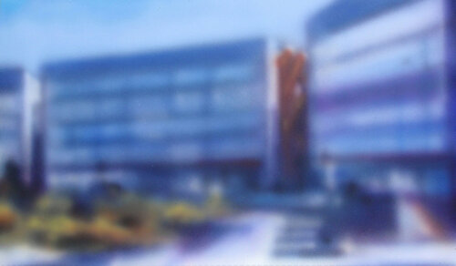 metrópolis nº 62 by juan angel saiz manrique, Painting for Sale on Singulart