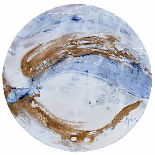 Les yeux de la mer I di Anas Bouanani, Pittura in vendita su Singulart