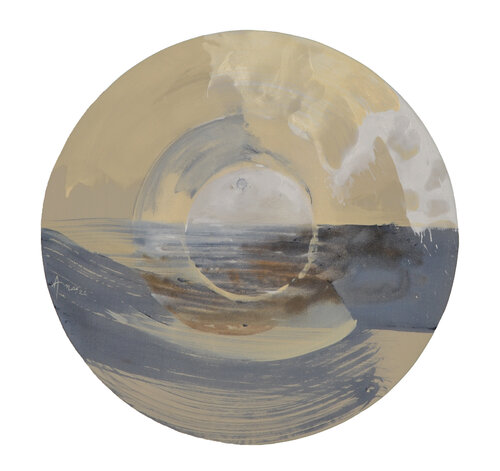 Les yeux de la mer VII van Anas Bouanani, Schilderij te koop op Singulart