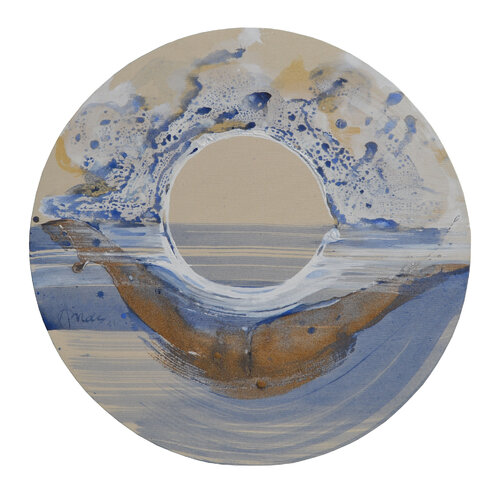 Les yeux de la mer X van Anas Bouanani, Schilderij te koop op Singulart