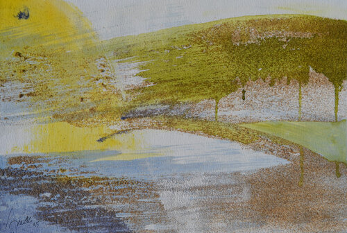 Rivage II by Anas Bouanani, Work on Paper for Sale on Singulart